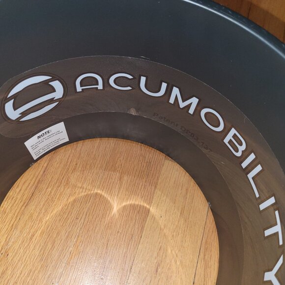 Acumobility Foam Roller & Back Cracker Ultimate Yoga Wheel 11" Height 7" Width - Picture 3 of 6